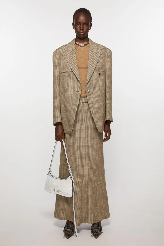 Women Tailored Skirt Multi Brown Acne Studios Skirts