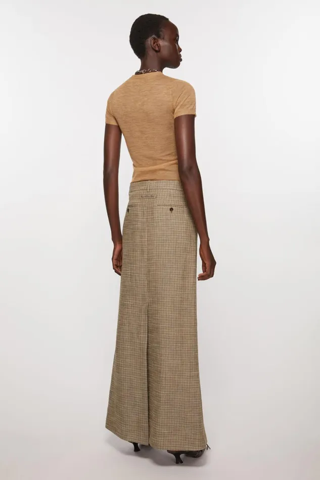 Women Tailored Skirt Multi Brown Acne Studios Skirts