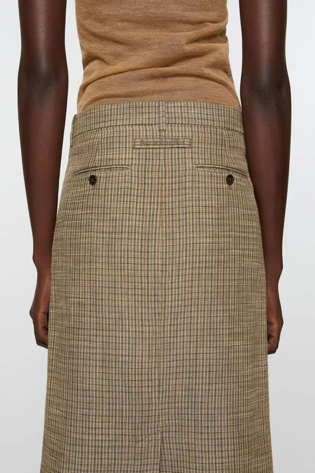 Women Tailored Skirt Multi Brown Acne Studios Skirts