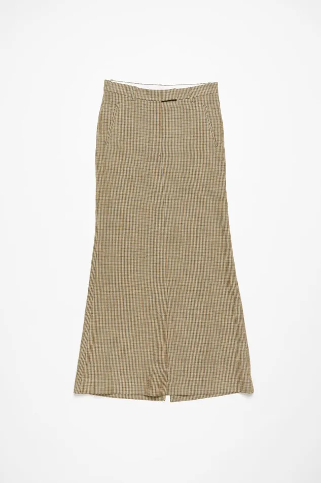 Women Tailored Skirt Multi Brown Acne Studios Skirts
