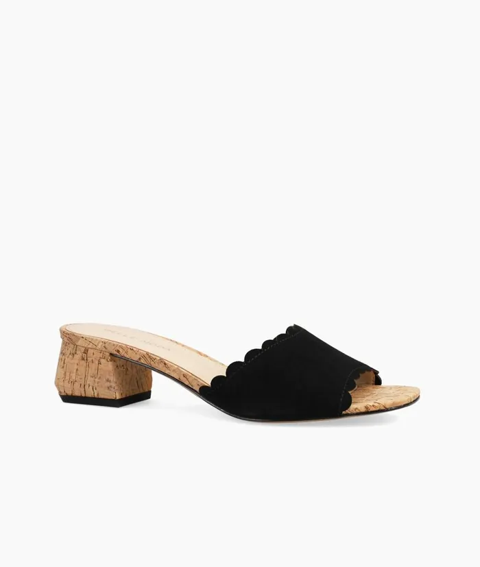Women Talma Slide 8211 Black Pelle Moda Low Heels Women Talma Slide 8211 Black Pelle Moda Low Heels