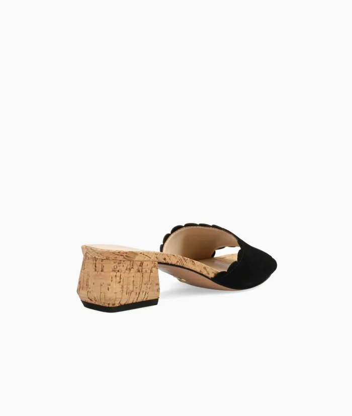 Women Talma Slide 8211 Black Pelle Moda Low Heels Women Talma Slide 8211 Black Pelle Moda Low Heels