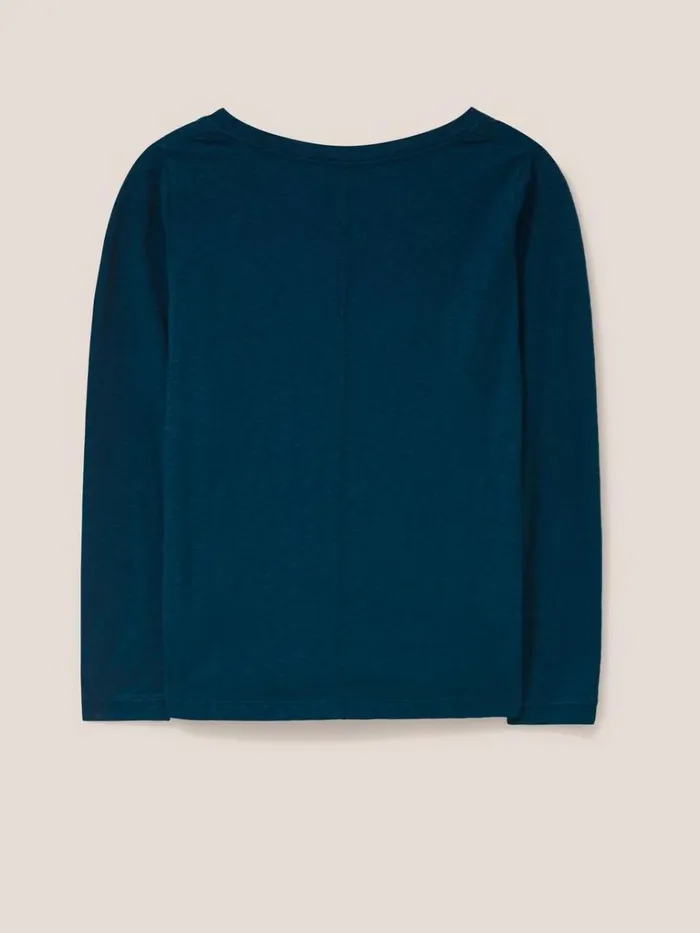 Women TOPS and TEES White Stuff Nelly LS Tee Dark Navy Women TOPS and TEES White Stuff Nelly LS Tee Dark Navy