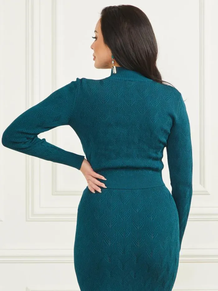 Women Tops And Sweaters Marciano Arlet Sweater Blue Opal Women Tops And Sweaters Marciano Arlet Sweater Blue Opal