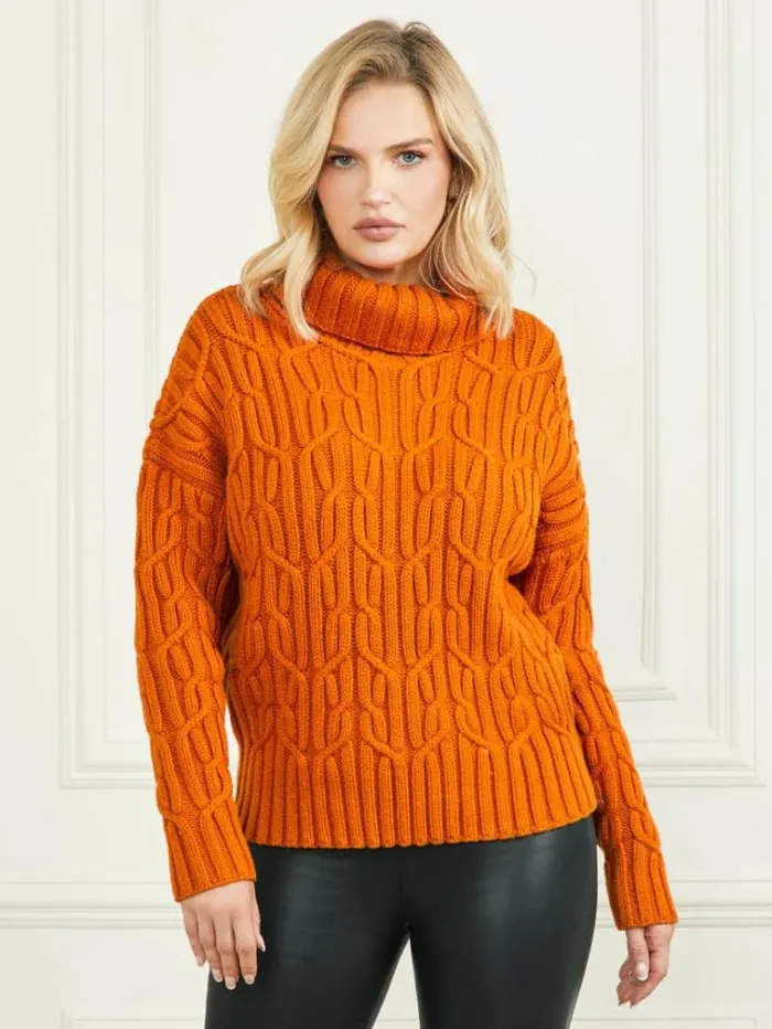 Women Tops And Sweaters Marciano Ellarose Sweater Top Island Sunset