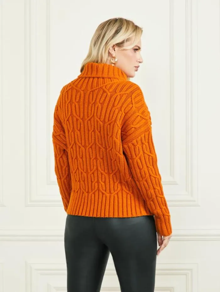 Women Tops And Sweaters Marciano Ellarose Sweater Top Island Sunset