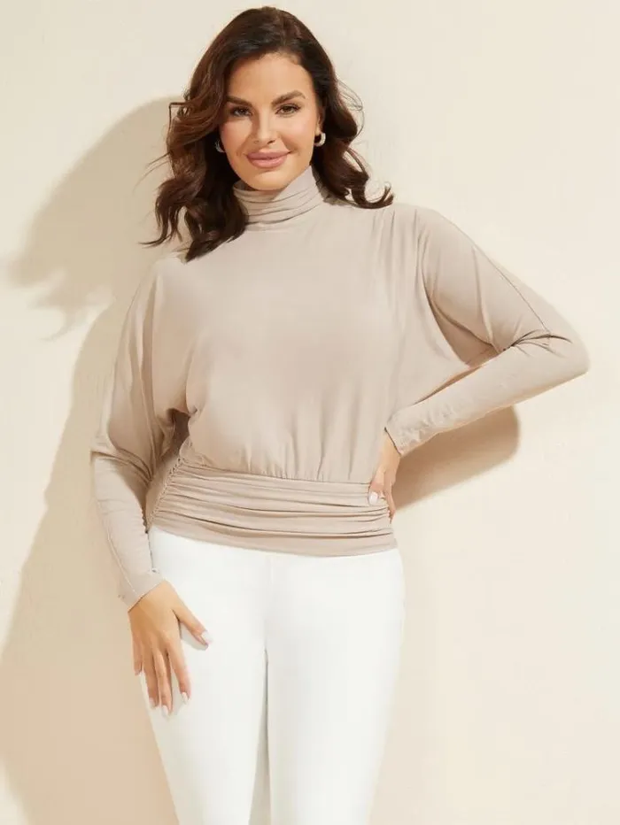 Women Tops And Sweaters Marciano Jillian Top Pale Pebble