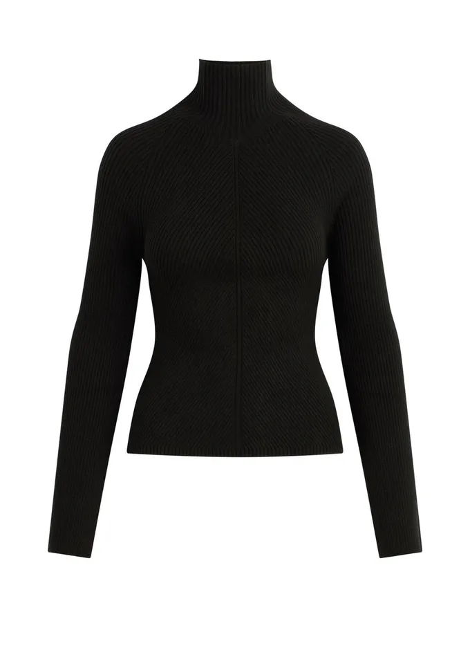 Women Tops Joe039s Jeans THE PALMER TURTLENECK Black