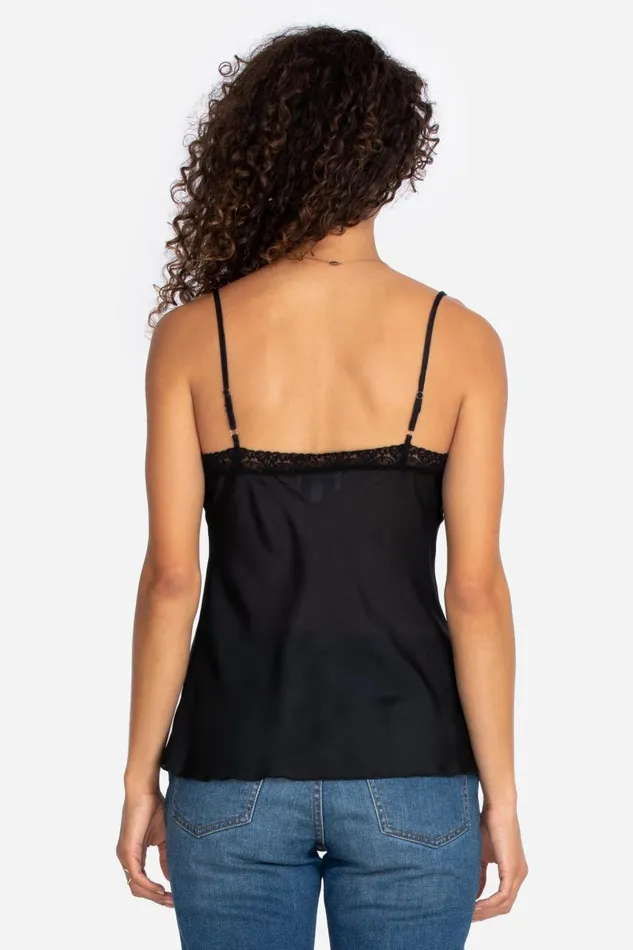 Women Tops Johnny Was Short Slip Black Women Tops Johnny Was Short Slip Black