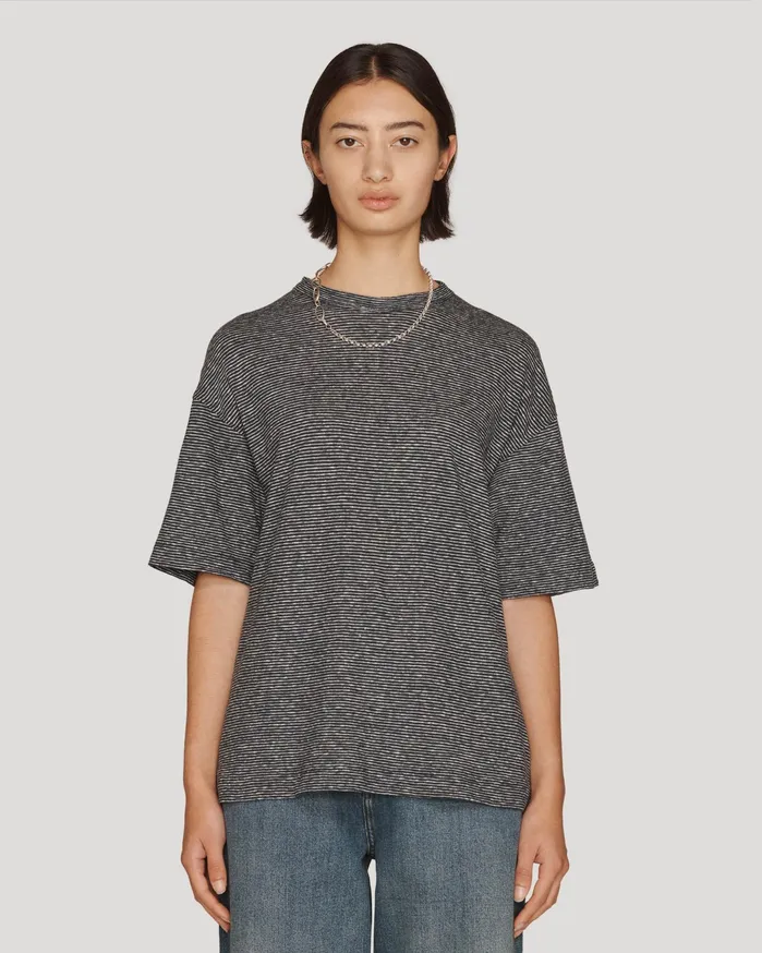 Women Triple TShirt Navy Multi YMC Tops and TShirts