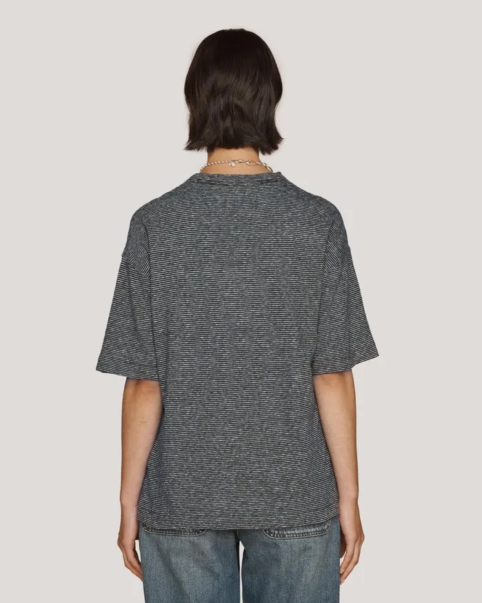 Women Triple TShirt Navy Multi YMC Tops and TShirts