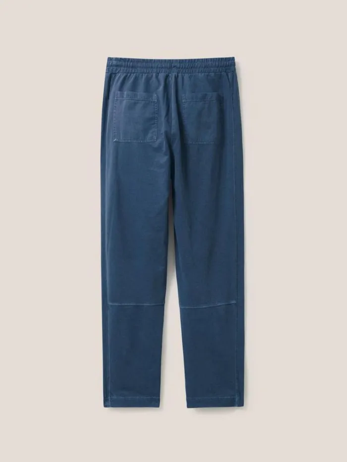 Women TROUSERS White Stuff Ava Jersey Jogger Mid Blue Women TROUSERS White Stuff Ava Jersey Jogger Mid Blue