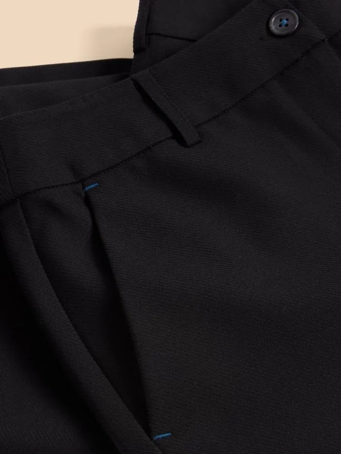Women TROUSERS White Stuff Belle Wide Leg Trouser Pure Black Women TROUSERS White Stuff Belle Wide Leg Trouser Pure Black