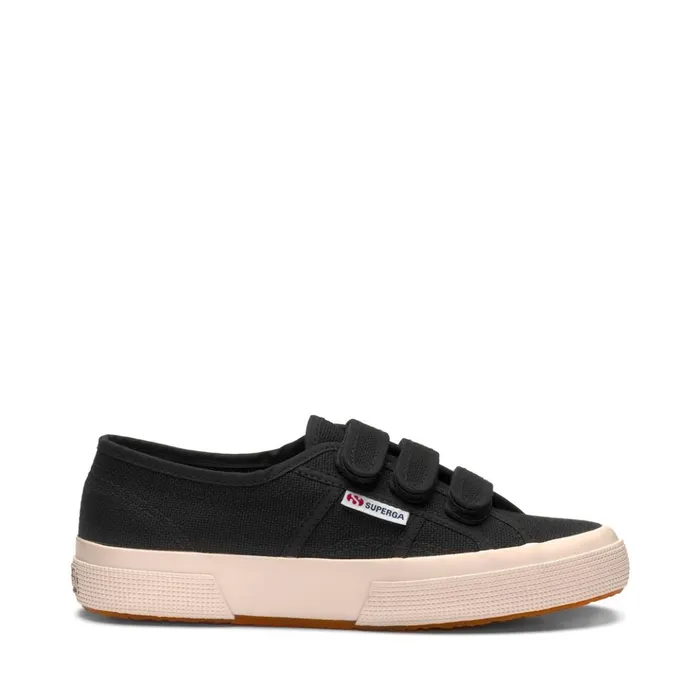 Women Unisex 2750COT3STRAPU Sneaker BLACK Superga Low Cut