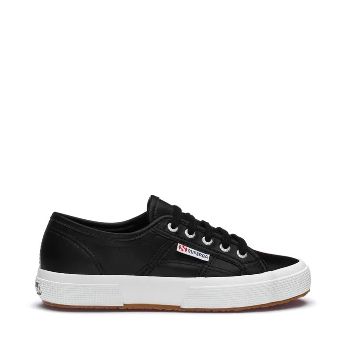 Women Unisex 2750 VEGAN MATERIAL Sneaker BLACK Superga Low Cut