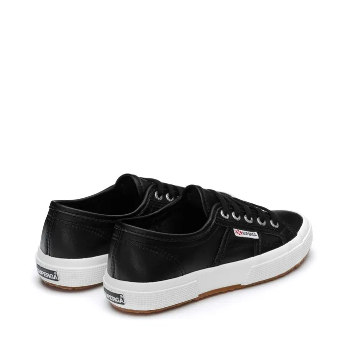 Women Unisex 2750 VEGAN MATERIAL Sneaker BLACK Superga Low Cut