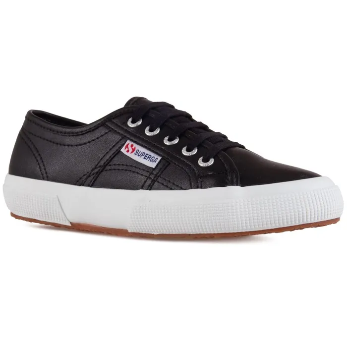 Women Unisex 2750 VEGAN MATERIAL Sneaker BLACK Superga Low Cut