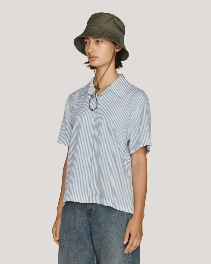 Women Vegas Shirt Blue Multi YMC Shirts
