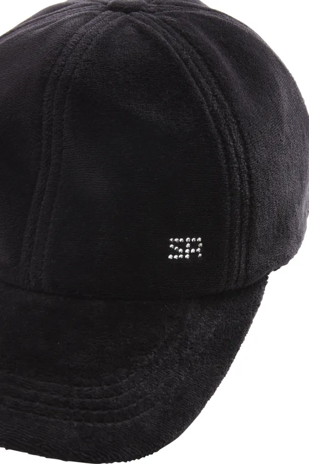 Women Velvet Cap Black Black Sonia Rykiel Hats