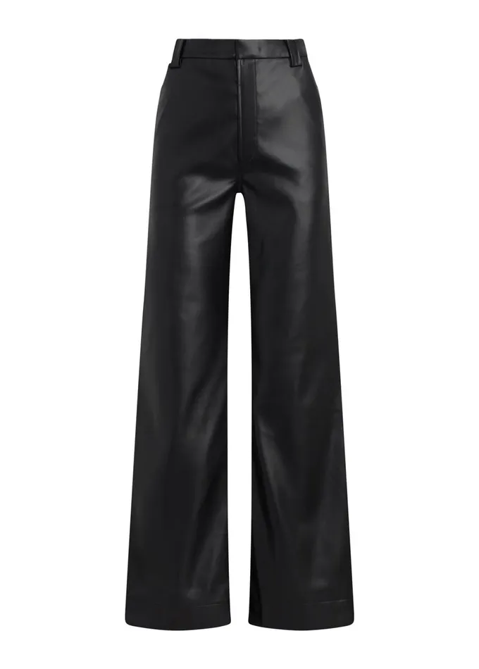 Women Wide Leg Joe039s Jeans THE MIA Black