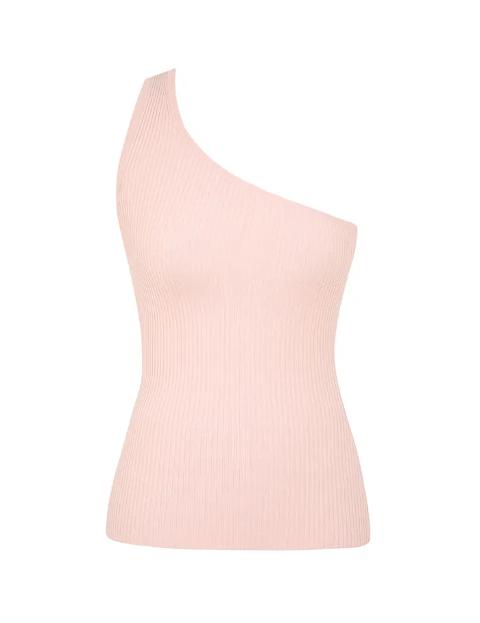 Women Zimmermann Clothing Acacia One Shoulder Top Dusty Pink