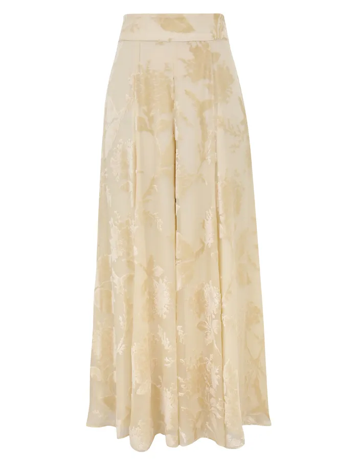 Women Zimmermann Clothing Burnout Culotte Cream