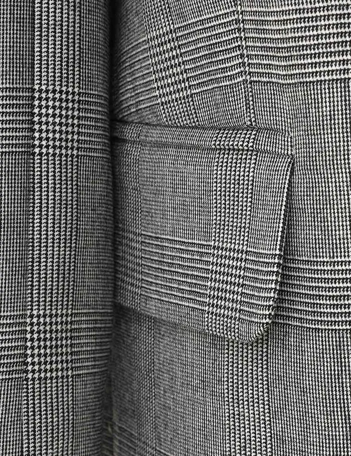 Women Zimmermann Clothing Crush Check Oversized Jacket Check