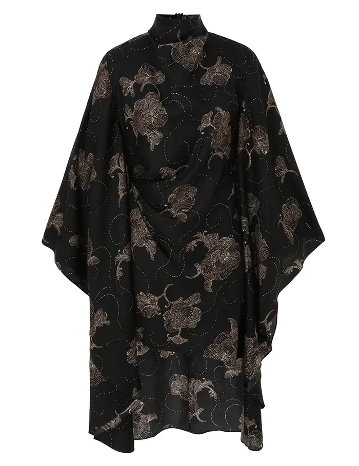 Women Zimmermann Clothing Eden Draped Tunic Black Sketch