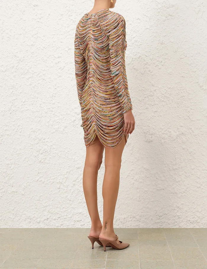 Women Zimmermann Clothing Pavilion Rouleau Mini Dress Mixed Eden