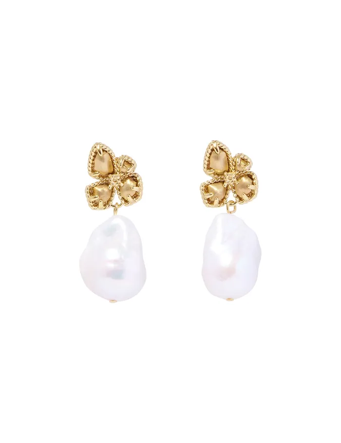 Women Zimmermann Earrings Bloom Earrings Goldpearl