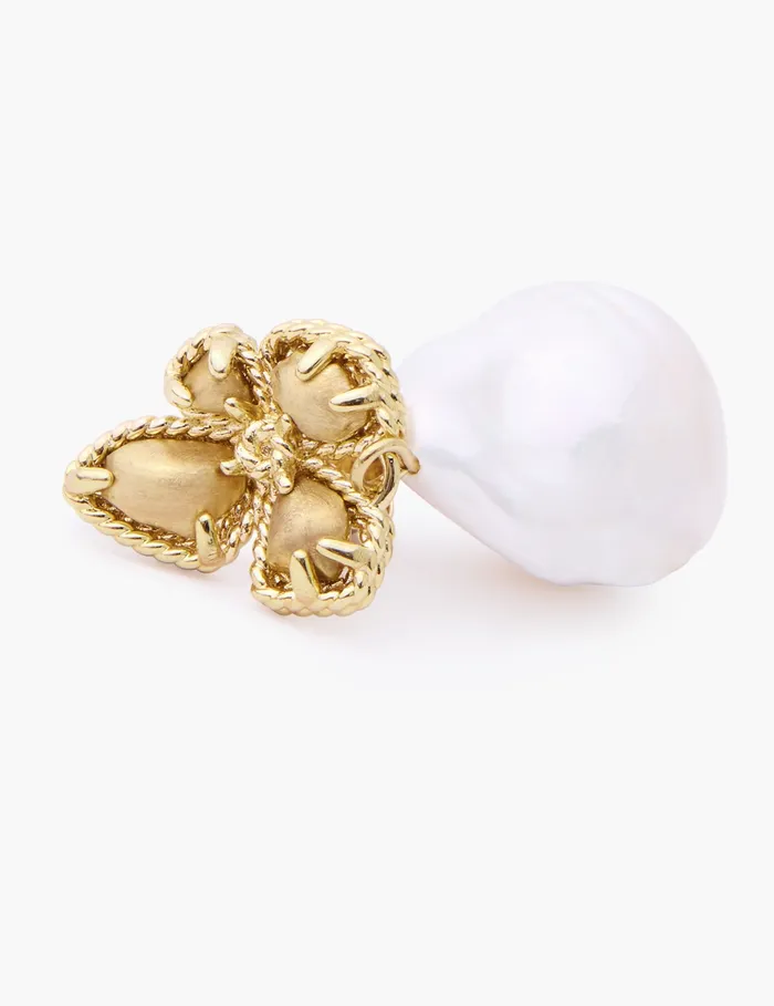 Women Zimmermann Earrings Bloom Earrings Goldpearl