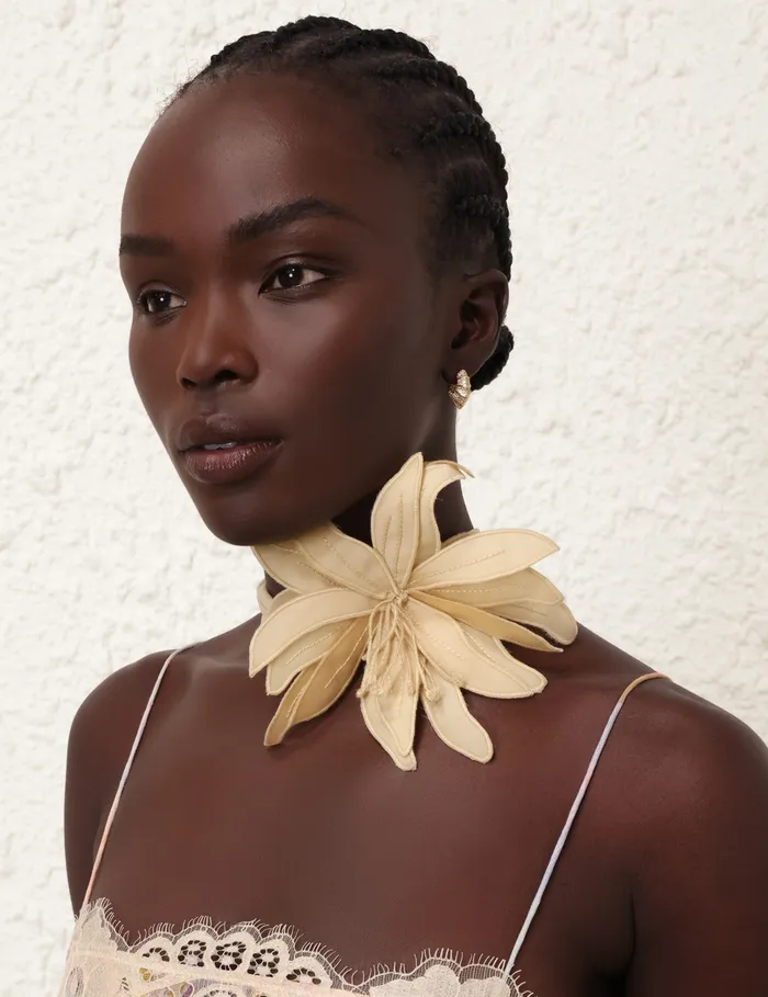 Women Zimmermann Earrings Deco Pave Hoops Gold