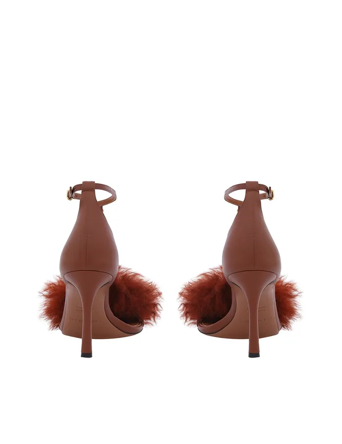 Women Zimmermann Heeled Sandals Bell Sandal 85 Rust