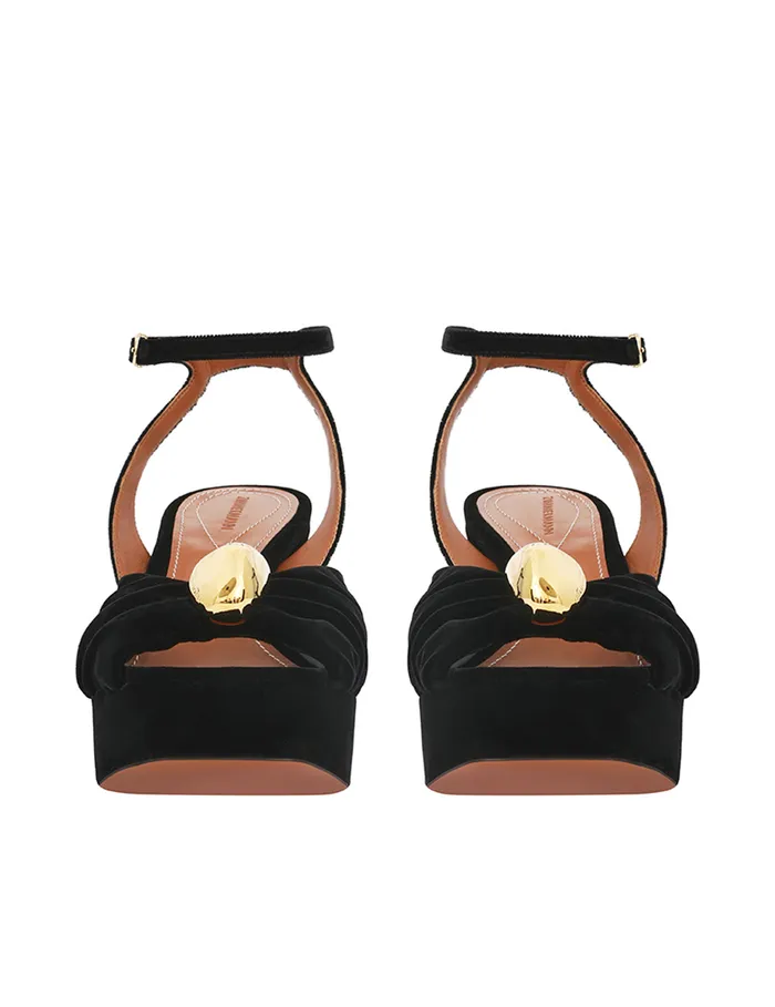 Women Zimmermann Heels Gleam Sandal 120 Black