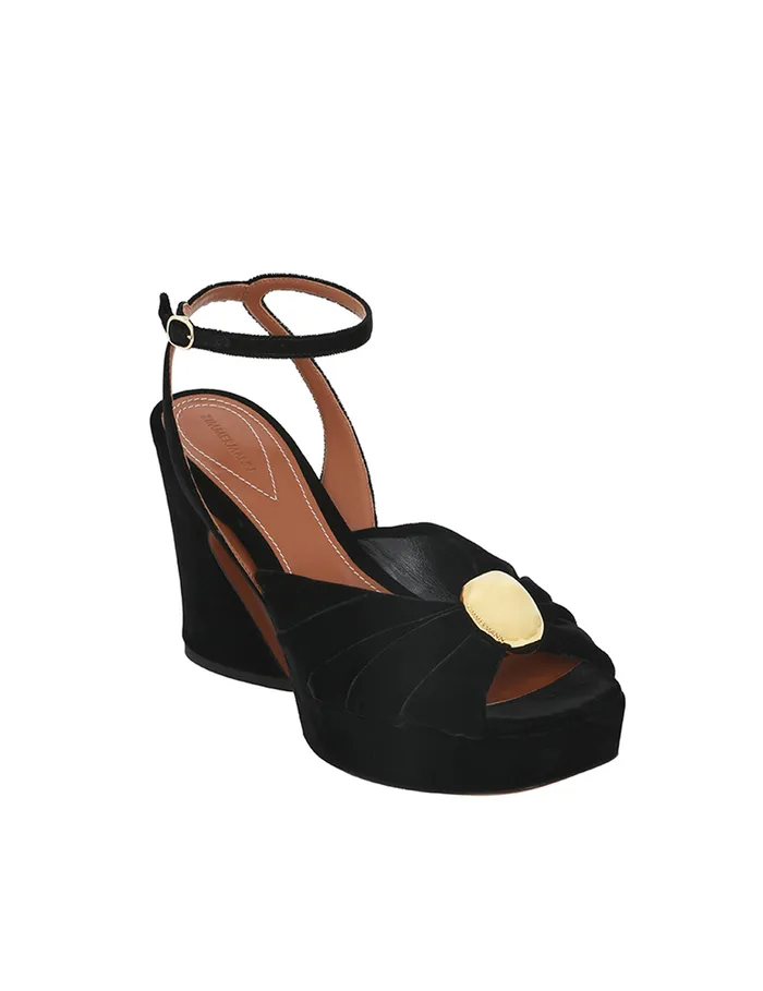 Women Zimmermann Heels Gleam Sandal 120 Black