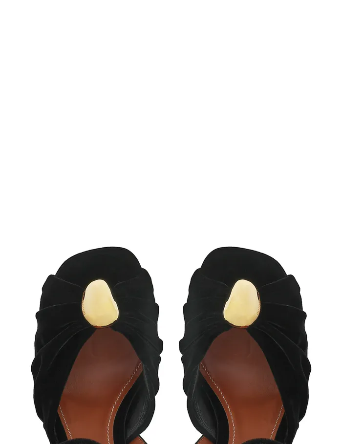 Women Zimmermann Heels Gleam Sandal 120 Black