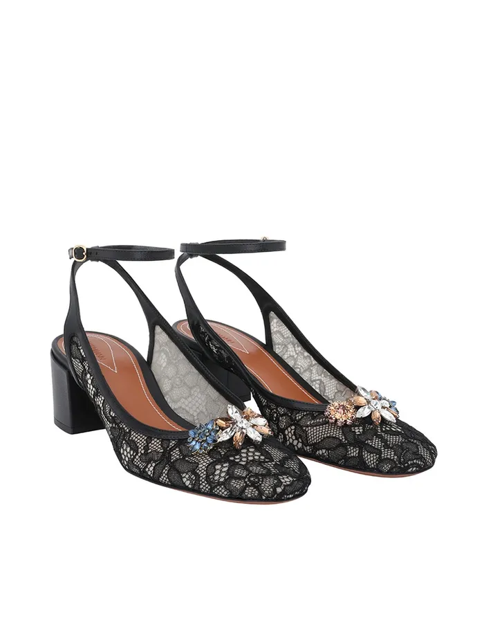Women Zimmermann Heels Pixie Mary Jane 50 Black