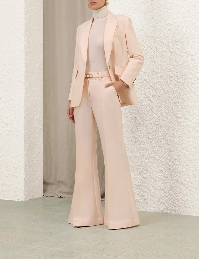 Women Zimmermann Jackets and Coats Eden Tailored Jacket Macadamia