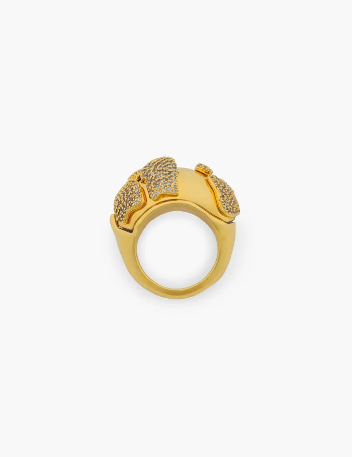 Women Zimmermann Jewellery Midnight Ring Gold