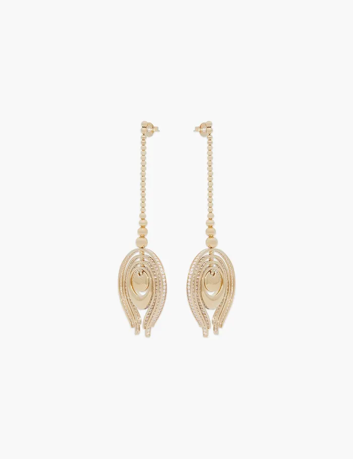 Women Zimmermann Jewellery Muse Earrings Gold