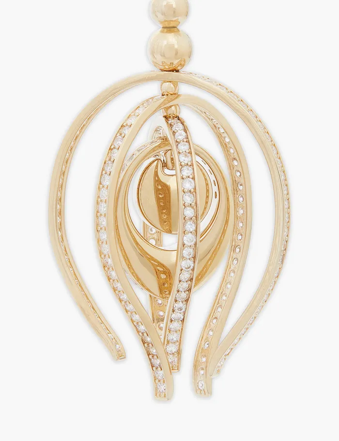 Women Zimmermann Jewellery Muse Earrings Gold