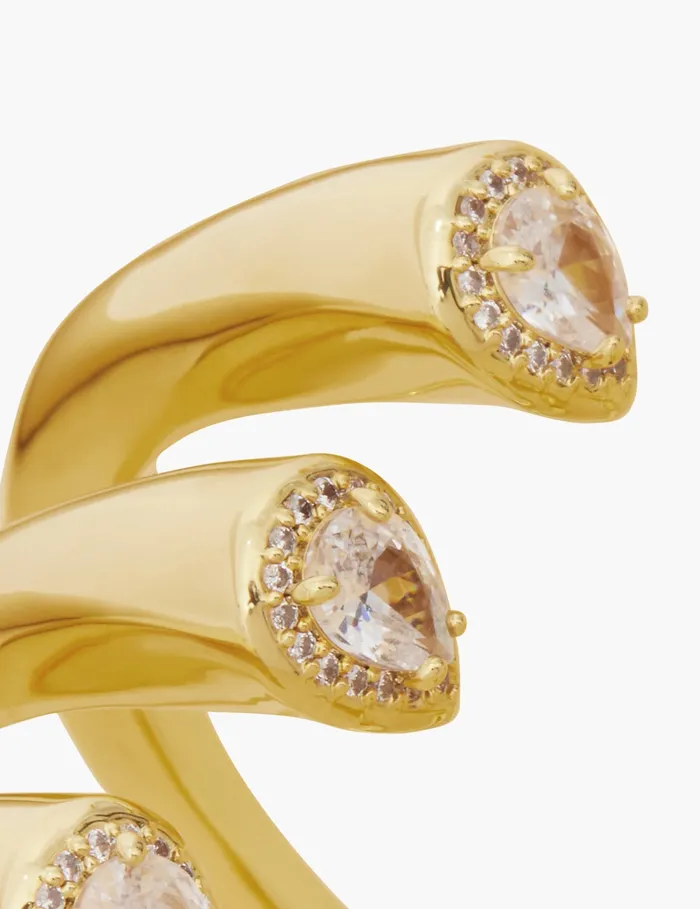 Women Zimmermann Jewellery Radiant Cuff Gold