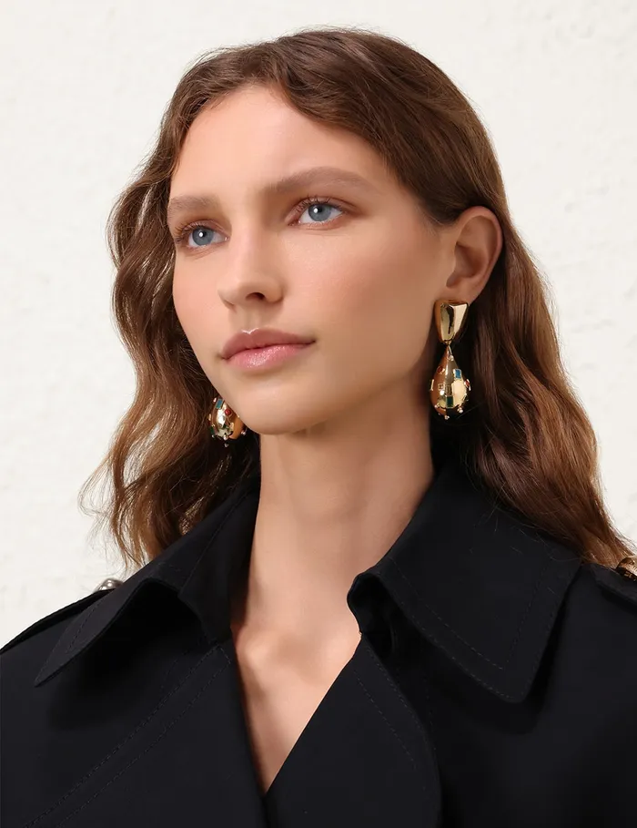 Women Zimmermann Jewellery Wish Earrings Gold