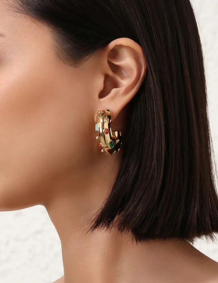 Women Zimmermann Jewellery Wish Hoops Gold