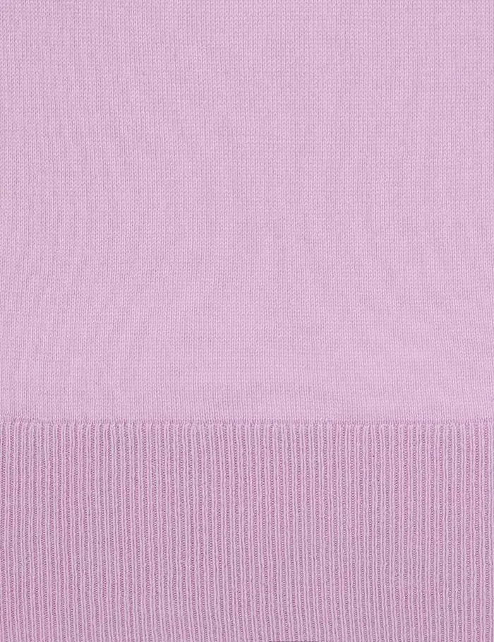 Women Zimmermann Knitwear Classic Crew Neck Sweater Lilac