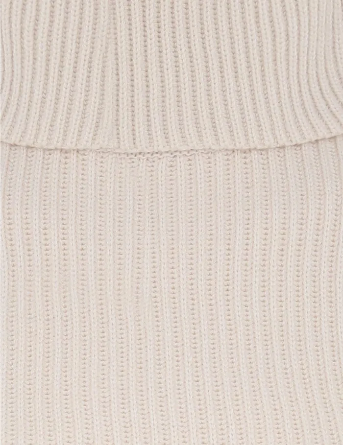 Women Zimmermann Knitwear Illustration Peplum Sweater Cream