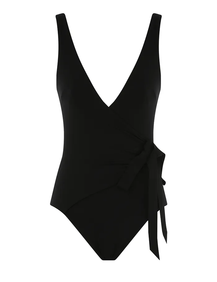 Women Zimmermann One Pieces Separates Wrap Tie 1pc Black