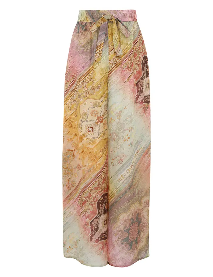 Women Zimmermann Shorts and Pants Tallow Relaxed Pant Ombre Multi