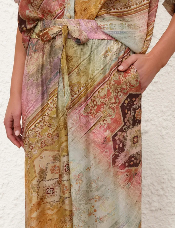 Women Zimmermann Shorts and Pants Tallow Relaxed Pant Ombre Multi