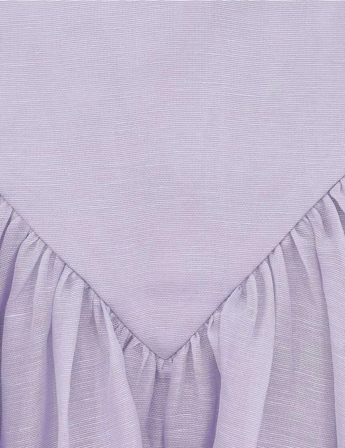 Women Zimmermann Skirts Crush Lace Trim Skirt Jacaranda